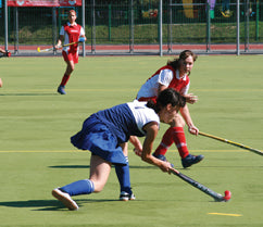 Field Hockey Rules of Game players on field